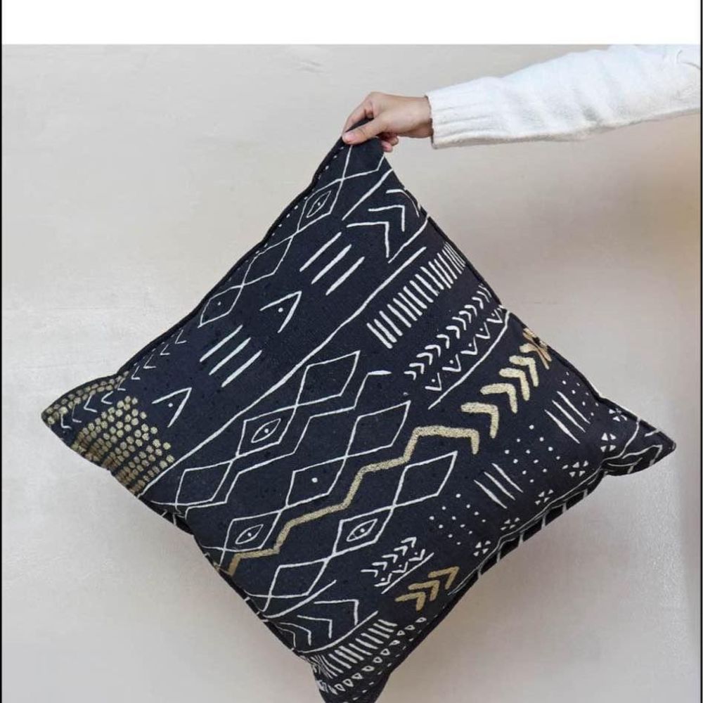 pair of tribal floor cushions pillows 24x24